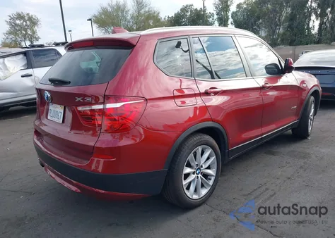 2013 BMW X3 xDrive28I z USA, uszkodzony, nr VIN 5UXWX9C59D0A16044